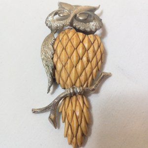 Lucca Razza Owl Pendant